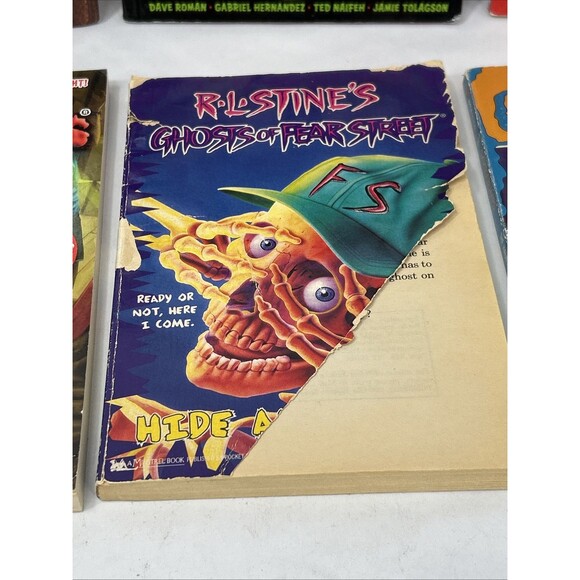 RL Stine Goosebumps Lot Books Horror Graphic Fear Street Monster Blood Collect - Picture 2 of 8